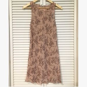 Dainty floral sheer sleeveless top Calvin Klein S